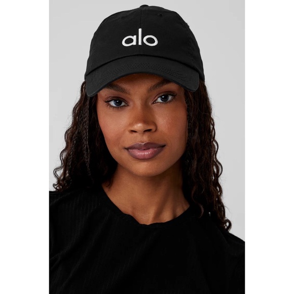 Alo Yoga Off-Duty Cap Black/White - Picture 4 of 16